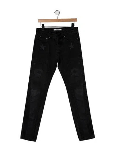 Pre-owned Givenchy Slim Fit Jeans In Gray