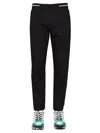 Givenchy Slim Fit Jeans With Metallic Details In Black