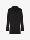 Givenchy Slim Fit Polo In Monogram 72 Cotton In Black