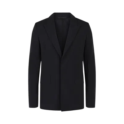 Pre-owned Givenchy Slim Fit Single-breasted Blazer 'dark Navy' | Blue | Men's Size 50