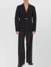 Givenchy Slim Fit Single-breasted Knit Jacket