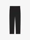Givenchy Slim Fit Tailored Pants In Monogram 72 Jacquard In Black