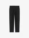 Givenchy Slim Fit Tailored Pants In Monogram 72 Jacquard In Black