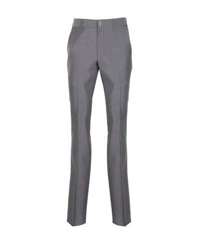 Givenchy Slim-fit Tailored Trousers In Gray
