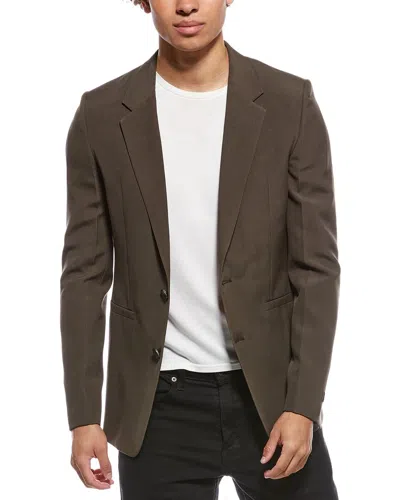 Givenchy Slim Fit Wool Blazer In Gray