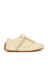 Givenchy Mesh And Suede Slim Low-top Sneakers In Neutral
