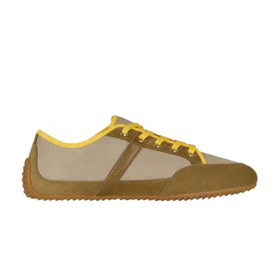 Pre-owned Givenchy Slim Sneaker 'khaki Yellow' | Tan | Men's Size 42 In Brown