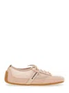 Givenchy Pink Sneaker With Logo Lettering On The Side In Fabric Woman In Pink