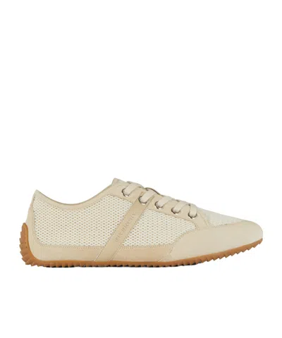 Givenchy Slim Sneakers In Mesh And Suede In Brown