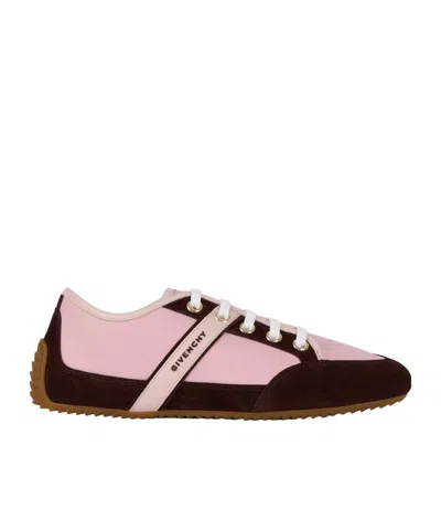 Givenchy Slim Sneakers In Nylon And Suede In Multi