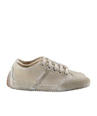 GIVENCHY SLIM SNEAKERS IN PAINTED MESH AND SUEDE