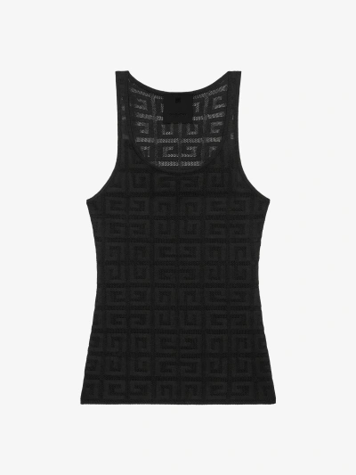 GIVENCHY SLIM TANK TOP IN 4G JACQUARD