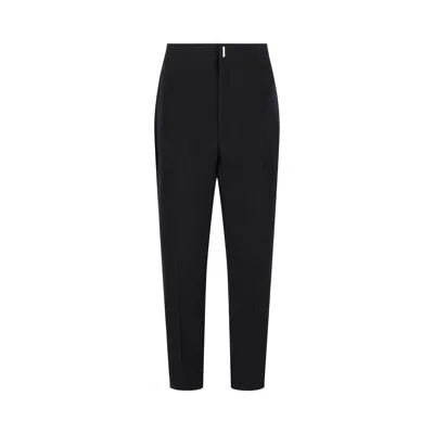 Pre-owned Givenchy Slim-fit Trousers 'navy' | Blue | Men's Size 46