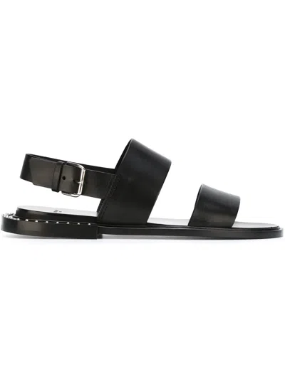 Givenchy Sling Back Sandals In Black