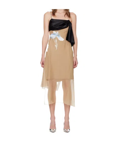 Givenchy Sling Dress In Nude