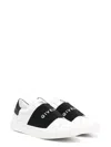 Givenchy Logo-strap Slip-on Sneakers In Black