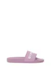 Givenchy Women Slipper With Logo In Pink