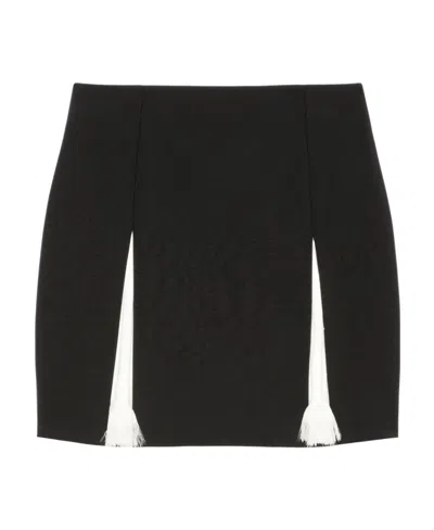 GIVENCHY GIVENCHY SLIT DETAILED MINI SKIRT