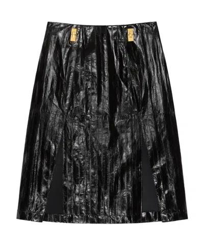 Givenchy Slit Skirt In Black