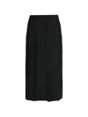 Givenchy Slit Skirt In Black