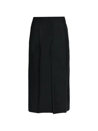 Givenchy Slit Skirt In Black