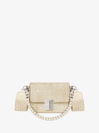 Givenchy Small 4g Bag In Lurex Embroidery With Chain In Multicolor