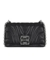 Givenchy Women Black Leather Small 4g Soft Shoulder Bag In Black