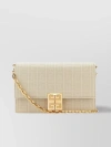 GIVENCHY SMALL 4G SHOULDER BAG IN SAND FABRIC