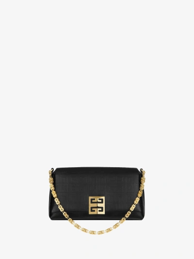 Givenchy Small 4g Soft Bag In 4g Leather In Multicolor