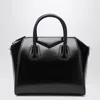 Givenchy Leather Handbag With Logo On The Front In Black