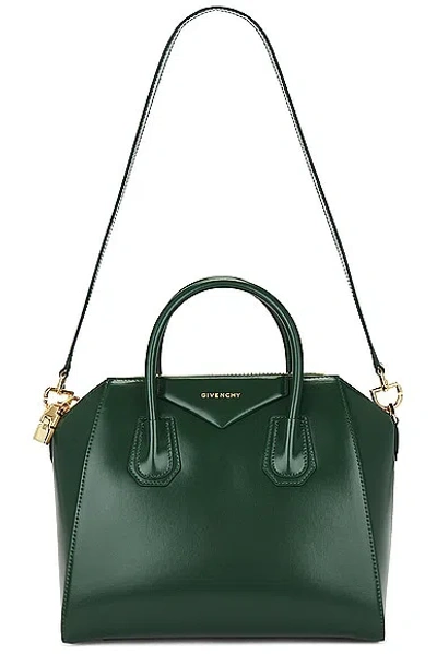 Givenchy Small Antigona Bag In Emerald Green