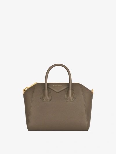 Givenchy Small Antigona Bag In Grained Leather In Multicolor