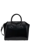 Givenchy Calf Leather Antigona Small Bag Handbag In Black