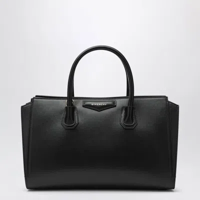 Givenchy Small Antigona Catchall Bag In Shiny Grained Leather In Pink