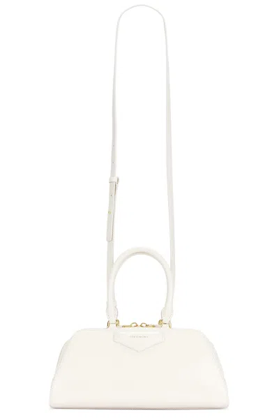 Givenchy Small Antigona East West Bag In White