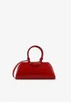 Givenchy Women Antigona East West Small Leather Shoulder Bag In Red