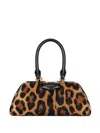 Givenchy Antigona Ew Mini Shoulder Bag In Animalier Pony Skin In Animal Print