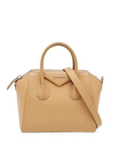 Pre-owned Givenchy Small Antigona Handbag In Neutral