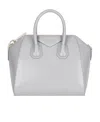 Givenchy Small Antigona Leather Tote Bag In White