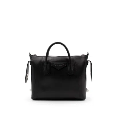 Givenchy Small Antigona Soft Bag In Black