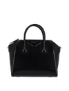 Givenchy Borsa A Mano Antigona Piccola In Pelle Cioccolato  Donna In Black