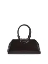 Givenchy Women Antigona East West Small Leather Shoulder Bag In Black