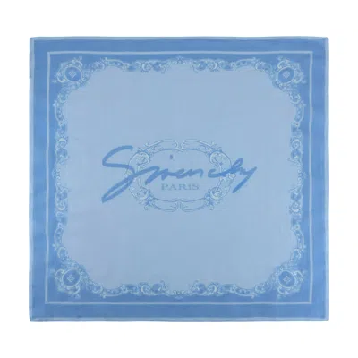 Pre-owned Givenchy Small Baroque Print Scarf 'blue' | Women's Size Onesize