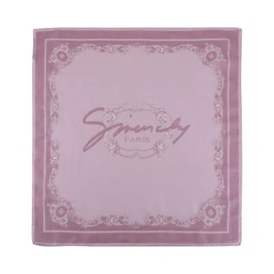 Pre-owned Givenchy Small Baroque Print Scarf 'pink' | Women's Size Onesize