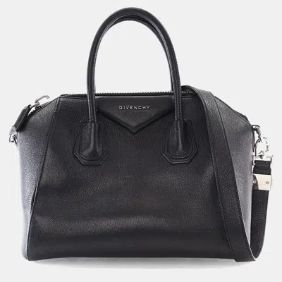 Pre-owned Givenchy Small Black Calfskin Antigona