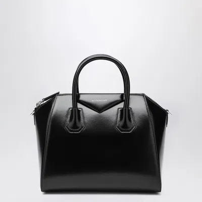 GIVENCHY GIVENCHY SMALL BLACK LEATHER ANTIGONA BAG