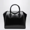 Givenchy Leather Handbag With Logo On The Front In Black