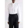 Givenchy Small Bow Button-up Shirt In White