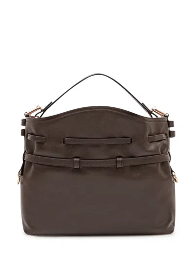 Givenchy Small Bucket Shoulder Bag In Chocolate