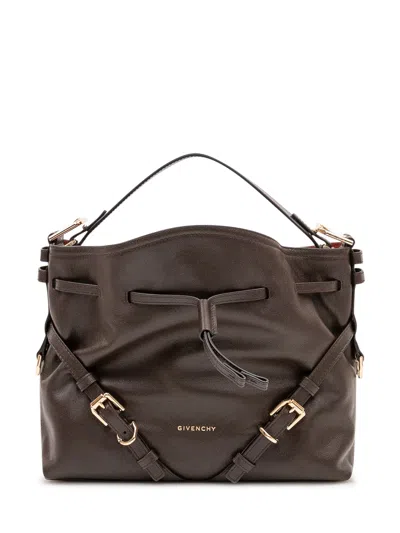 Givenchy Small Bucket Shoulder Bag In Chocolate